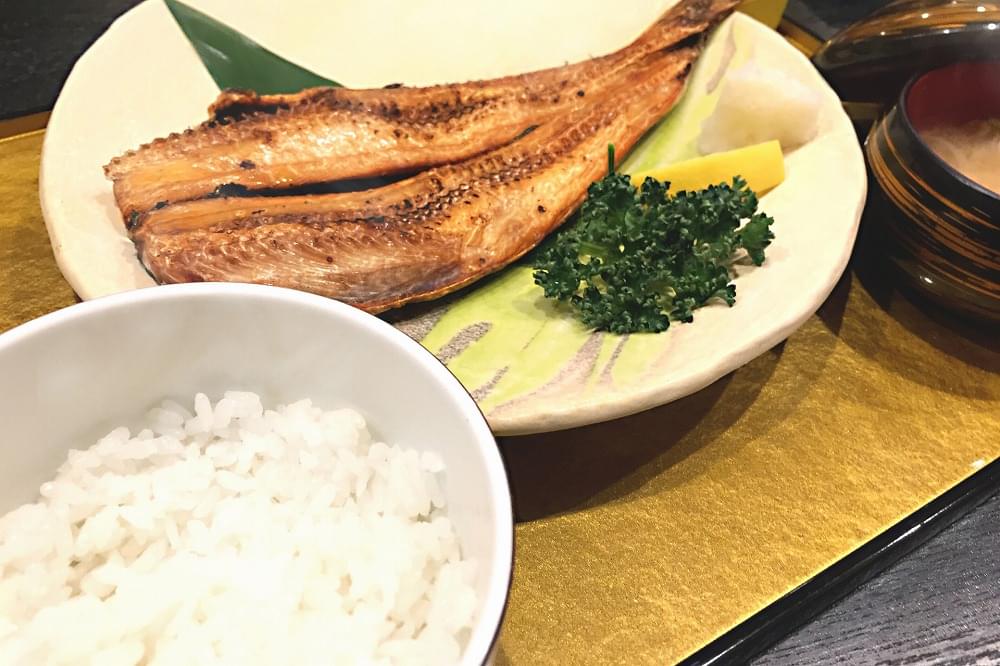 〇焼き魚定食